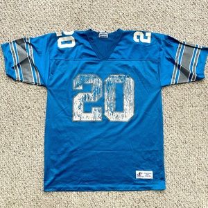 Vintage Detroit Lions Barry Sanders Jersey